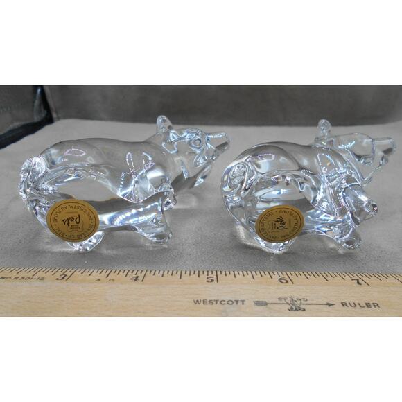 Princess House Crystal Pets Penelope Pig Design 24% Lead Crystal Germany - Picture 7 of 8